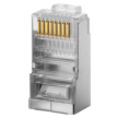 Разъем RJ-45 FTP для кабеля кат. 5Е, 8P8C (100шт) TDM