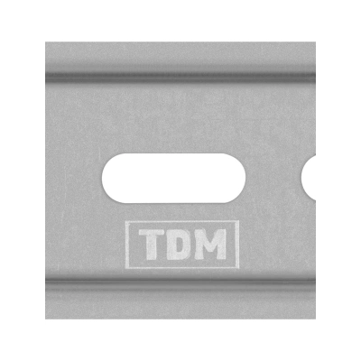 DIN-рейка (120 см) 0,8 мм оцинкованная TDM