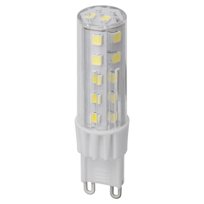 Лампа светодиодная G9-7 Вт-230 В-4000 К, SMD, 17,5x65,5 мм TDM