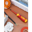 Отвертка крестовая диэлектрическая тип PH1x80, серия «ЭкспертЭлектрик» TDM