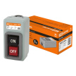 Выключатель кнопочный с блокировкой ВКН-306 3Р 6А 230/400В IP40 TDM