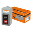 Выключатель кнопочный с блокировкой ВКН-316 3Р 16А 230/400В IP40 TDM