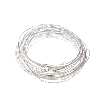 Гирлянда светодиодная "Роса20" 20LED, 2м, многоцвет., 2хCR2032 , TDM
