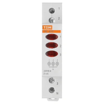 Индикатор фаз ЛС-47Т (LED) AC/DC TDM