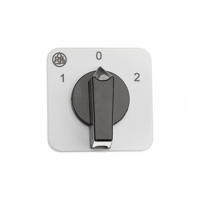 Переключатель BS 16 53 U, 3P, 20A, тип 1-0-2 (60°), 3NO на 1_2, на дверь, фронт IP40