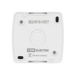 Розетка 2П+3 открытой установки IP54 16А с прозрачной крышкой белая "Селигер" TDM