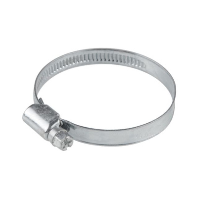 Хомут червячный 35-50 мм, цинк, DIN 3017 (25 шт в пакете) STARFIX, артSM-79419-25 (Китай)