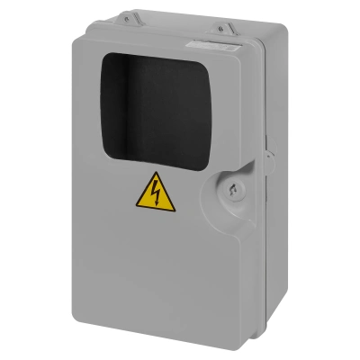 ЩУ-П-1ф/3ф (360х225х155) пластик, монтажная панель IP54 TDM