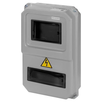 ЩУРН-П-1ф-8 (383х234х119) пластик IP54 TDM