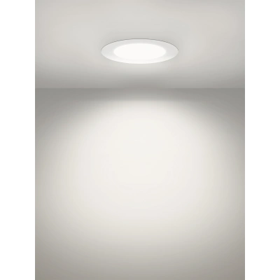 Светильник ультратонкий встраиваемый светодиодный "Даунлайт НАРОДНЫЙ" СВО (белый) 6 Вт 4000К